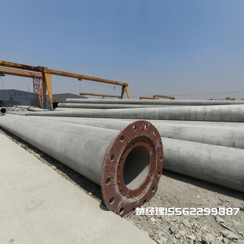 睢宁12米无拉线电杆